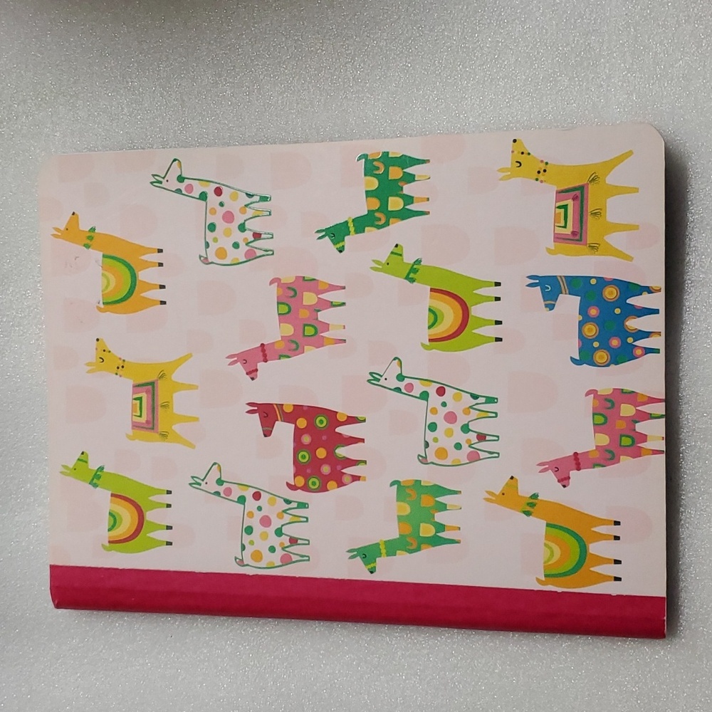 Staples Llamas notebook 80 sheets New